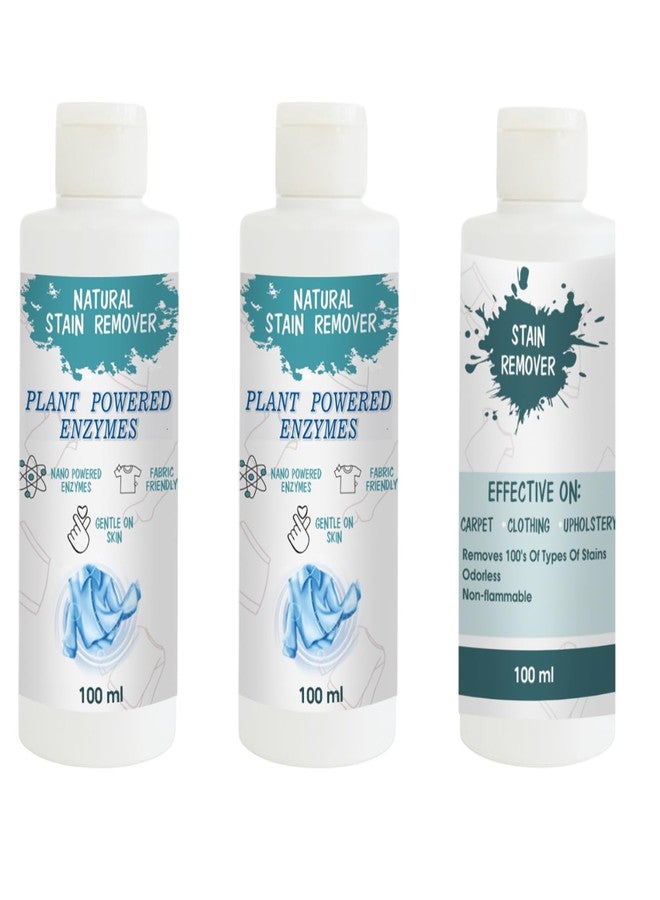 TOOVUS Stain Remover Combo Pack of Shirt (Pack of 2) and Sky Stain Remover | Multi-Surface Cleaning Solution for Clothes, Fabrics, Upholstery (100 g Each) - Image 1